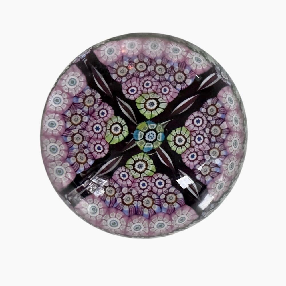 Perthshire Paperweight PP 63 Limited Edition – 1983 Concentric Millefiori